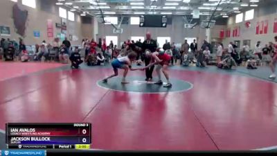 119 lbs Round 3 - Ian Avalos, Legacy Wrestling Academy vs Jackson Bullock, Suples