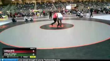 220 lbs Quarterfinals (8 Team) - Longji Rice, 5A Scappoose vs Emillio Ayala, 5A Eagle Point