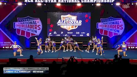 Laredo All American - Meteors [2026 L1 Youth - D2 - Small - A Day 2] 2026 NCA All-Star National Championship