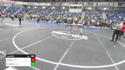 120 lbs Round Of 32 - Conner Derry, Bear Cave WC vs Aramis Rivera, Team Montana