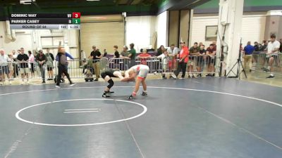 150 lbs Round Of 64 - Dominic Way, WV vs Parker Casey, IA