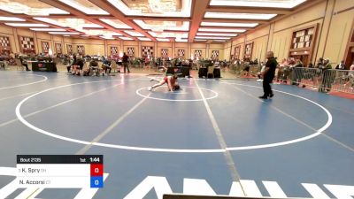 125 lbs Semifinal - Kandice Spry, Oh vs Natalia Accorsi, Ct