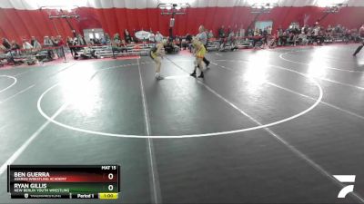 132 lbs Cons. Round 4 - Ryan Gillis, New Berlin Youth Wrestling vs Ben Guerra, Askren Wrestling Academy