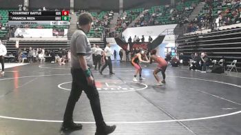 6-7A 138 Semifinal - Francia Reza, Grissom HS vs Courtney Battle, Huntsville