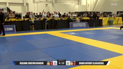 Shawn Anthony Glashauckas vs Benjamin Jonathon Brandon 2025 World IBJJF Jiu-Jitsu No-Gi Championship