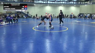 131 lbs Quarterfinal - Cieanna Ficken, Hawkeye Community College vs Ari Hen, Waldorf University