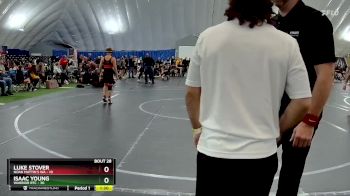 105 lbs Round 7 (8 Team) - Isaac Young, Warrior RTC vs Luke Stover, Noah Mattin`s WA