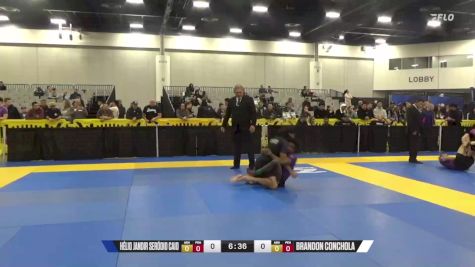 Brandon Conchola vs Hélio Jandir Seródio Caio 2024 World IBJJF Jiu-Jitsu No-Gi Championship