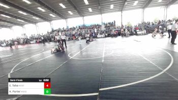 190 lbs Semifinal - Elijah Tehe, Montclair vs Keagan Porter, Mogollon Mustang Wrestling Club