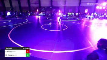 50 lbs 3rd Place - Adriel Flores, Warriors Of Christ (WOC) vs Mason Maughan, Mat Demon WC