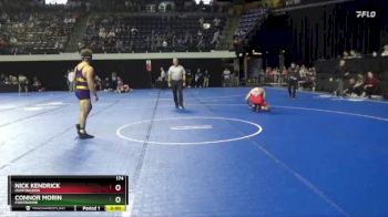 174 lbs Champ. Round 1 - Nick Kendrick, Huntingdon vs Connor Morin, Fontbonne