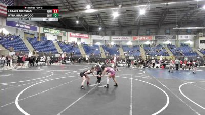 109 lbs Quarterfinal - Emma Faczak, No Team vs Alayna Gomez, Gi Girls Wrsetling