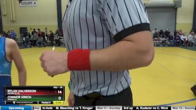 75 lbs Round 3 - Bentley Mattie, West Salem Bangor vs Max Bloom, Victory School Of Wrestling