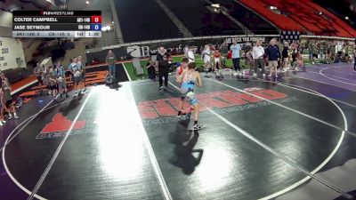 96 lbs Colter Campbell, Alaska 1 14U Boys vs Jase Seymour, Oregon 14U Boys