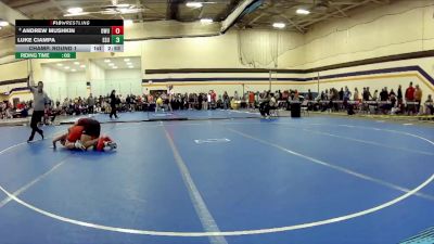 184 lbs Champ. Round 1 - Luke Ciampa, East Stroudsburg University vs Andrew Mushkin, Ohio Wesleyan University