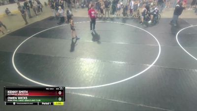 68-69 lbs Round 2 - Owen Wicks, Wrecking Crew Wrestling Club vs Kenny Smith, Olympian Wrestling