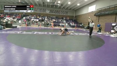 175 lbs Cons. Semi - Bennan Lopez, Douglas vs Chase Reese, Douglas