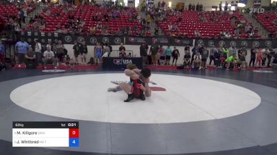 62 kg 3rd Place - Marcus Killgore, Grindhouse Wrestling Club vs James Whitbred, M2 Training Center