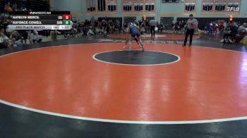 130 lbs 3rd Place Match - Katelyn Mercil, Cedar Rapids Jefferson vs Kaydnce Cowell, Sumner-Fredericksburg