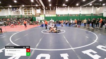 215 lbs Consolation - Ben Velasquez, MacARTHUR vs Trent Sibble, Bolivar-richburg