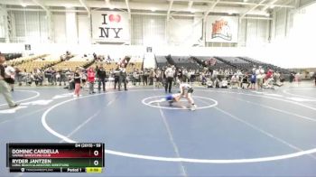 59 lbs 3rd Place Match - Ryder Jantzen, Long Beach Gladiators Wrestling vs Dominic Cardella, Savage Wrestling Club