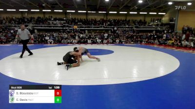150 lbs Final - Gabriel Bouyssou, Scituate-RI vs Carnell Davis, Ponaganset