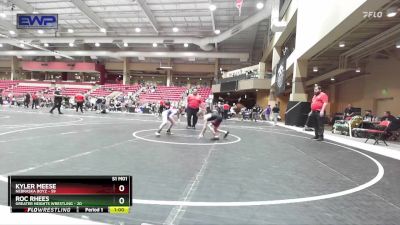 70 lbs 3rd Place Match - Kyler Meese, Nebraska Boyz vs Roc Rhees, Greater Heights Wrestling