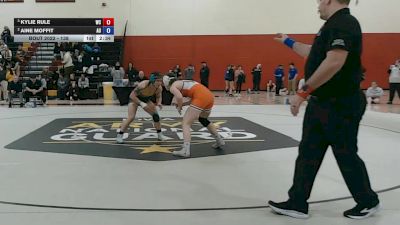 138 lbs Semifinal - Kylie Rule, Wartburg vs Aine Moffit, Augustana (IL)
