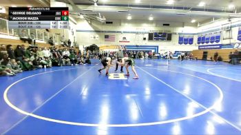 138 lbs Quarterfinal - George Delgado, Jesse Bethel High School vs Jackson Mazza, Concord