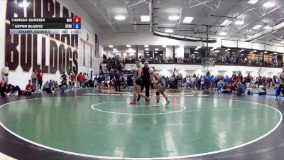 124 A Champ. Round 2 - Carissa Qureshi, North Central University vs Aspen Blasko, Grand Valley State University