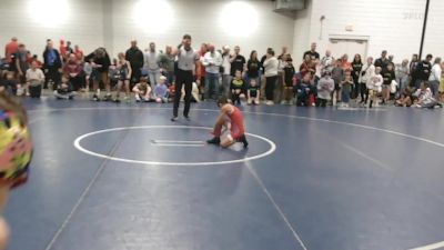 70 lbs Round Of 32 - Ryan Bassiri, NC vs Strafford Stevens, GA