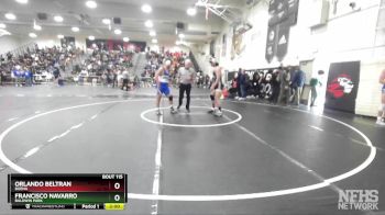 190 lbs Champ. Round 1 - Francisco Navarro, Baldwin Park vs Orlando Beltran, Buena