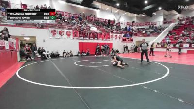 JH 102 lbs Cons. Round 3 - Brandis Jones, Westmoore JH vs Willamina Morrow, Westmoore JH