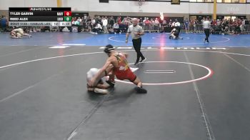125Blue lbs Rr Rnd 3 - Tyler Garvin, Maryland vs Reed Alex, Lock Haven