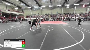 172 lbs 5th Place - Raiden Redhair, Rez Wrestling Club vs Francisco Sandoval, Trinidad Minwrs