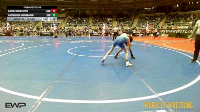 73 lbs Round Of 32 - Luke Mascoto, Flow Academy Honolulu, HI vs Jackson Hermann, Greater Heights Wrestling