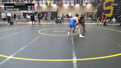 157 lbs Cons. Round 3 - Jireh Gaye, Iowa vs Trenton Byers, Iowa