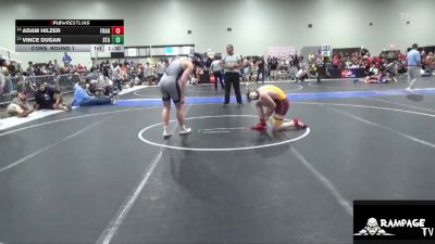 165 lbs Cons. Round 1 - Adam HIlzer, Osborne WC vs Vince Dugan, STA
