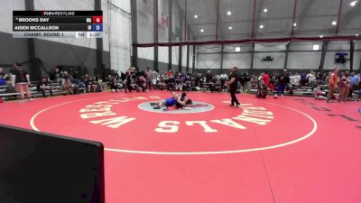 16U Boys FS - 157 lbs Champ. Round 1 - Brooks Day, WA vs Aiden McCallson, ID