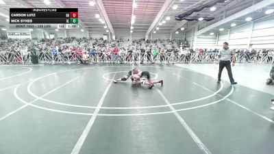 126 lbs Round Of 64 - Carson Lutz, GA vs Nick Sykes, AL