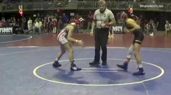 95 lbs Consolation - Brenyn Delano, Columbus Wrestling Org. Black vs Kaden Ontiveros, Sons Of Thunder Academy