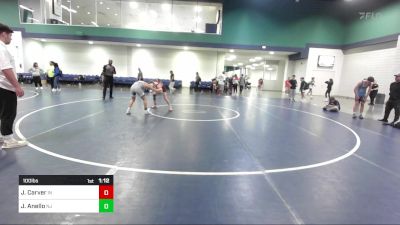 100 lbs Semifinal - Jeremy Carver, IN vs Jack Anello, NJ