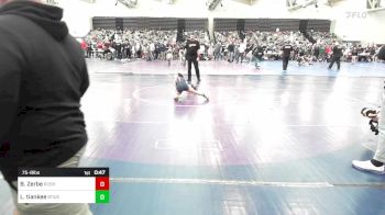 75-B lbs Round Of 16 - Brylan Zerbe, RUSH WC vs Luci Tiankee, Bitetto Trained Wrestling