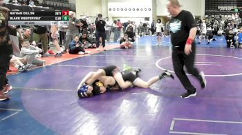 85 lbs Quarterfinal - Nathan Dillon, Smitty's Barn - MSC vs Blake Westervelt, Clearview - MSC