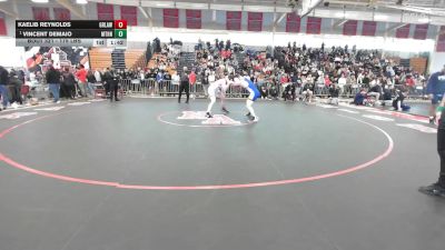 175 lbs Semifinal - Kaelib Reynolds, Greater Lawrence vs Vincent DeMaio, Methuen