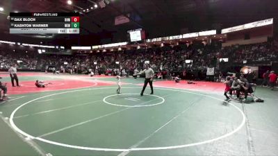 65 lbs Cons. Round 4 - Kashton Warner, WEWA vs Dax Bloch, BOM2