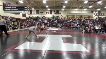 150 lbs Round 3 - Mavrick Hutton, Interstate 35 vs Cooper Davis, Union, LaPorte City