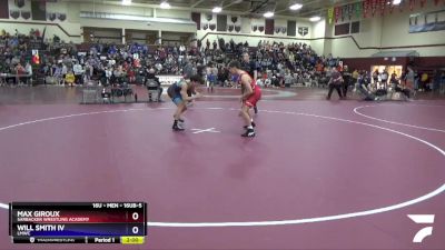 16UB-5 lbs Round 2 - Max Giroux, Sarbacker Wrestling Academy vs Will Smith Iv, LMWC