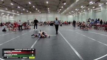 60 lbs Semifinal - Graham Dyson, Mat Assassins vs Hunter Vermeulen, Grit Mat Club