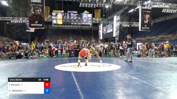 127 lbs Cons Semis - Isabella Amaro, Oregon vs London Houston, Washington